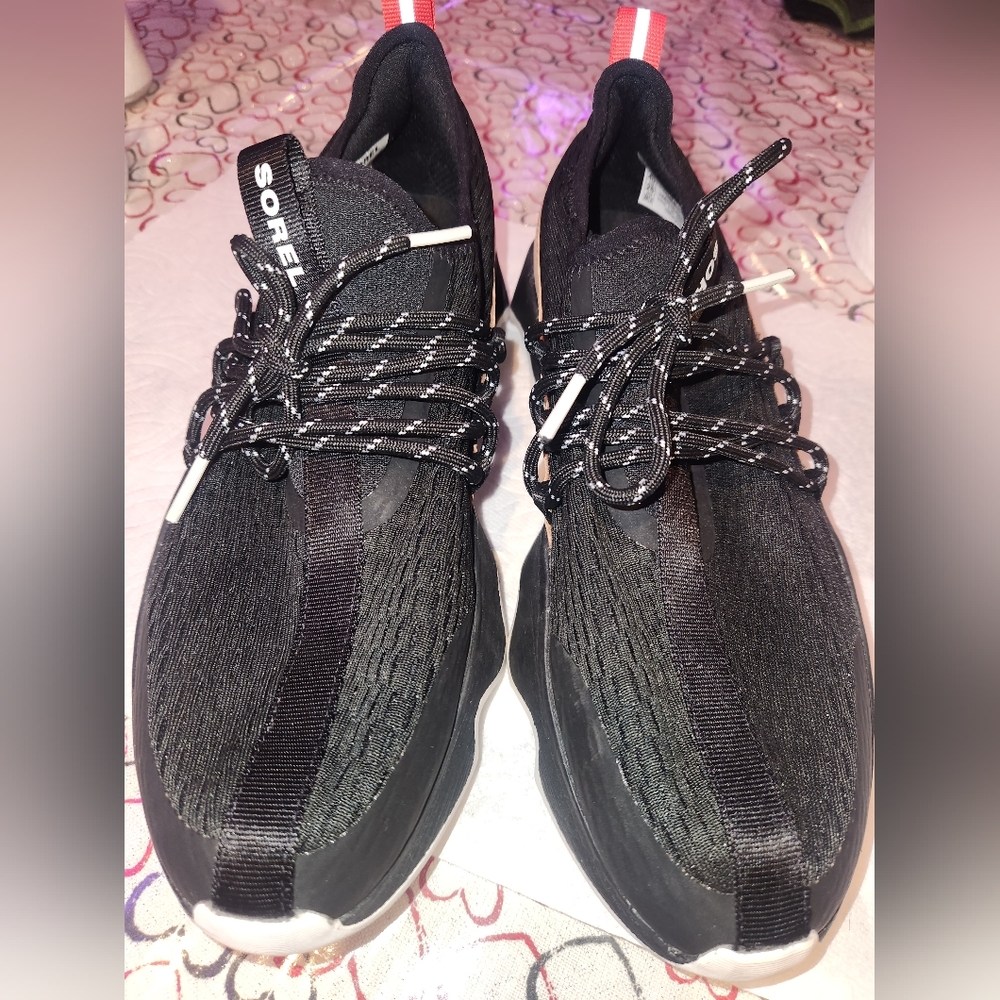 Sorel Black Athletic Shoes